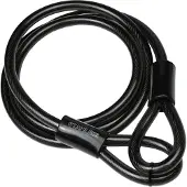 Stahlex Stahlseil mit Schlaufen - 2 Meter x 12 mm - plastifiziert