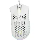 Noua Mouse USB Gaming Myst M80 White 5 Tasti 10000dpi Illuminaz Rainbow