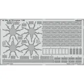 Eduard B-17G engines for HKM