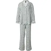 Hunkemoller Pyjamaset Twill Grün