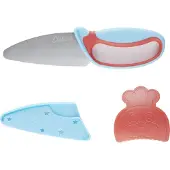 Chefclub Messer für Kinder Blau/Rot
