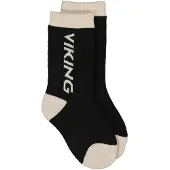Viking Play Wool Thermo Socks black (2) 31-33