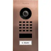 DoorBird D1101V, Gebürsteter Stahl, IP65, Edelstahl, Tasten, Senkrecht, Outdoor