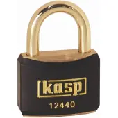 Kasp K12440BLAA1 Hængelås 40 mm Identiske Gyldengul Nøglelås