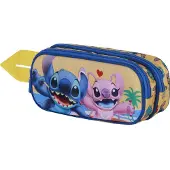 KARACTERMANIA Lilo & Stitch 3D Double Federmäppchen Ocean Blue