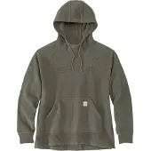 Carhartt Hoodie Force Rochester Sweatshirt Damen Dusty Olive Heather-M