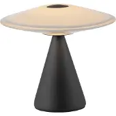 Paul Neuhaus LED Tischlampe Elipsa, dimmbar, weiß / opal, für Wohn- / Esszimmer, Glas, LED Tischlampe