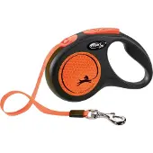 Flexi Rollleine New Neon - Orange - S