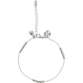 Faina Women Beaded Bracelet With Charms in Silver | Gr.: onesize