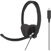 Koss CS300 USB, Kabelgebunden, Büro/Callcenter, 20 - 22000 Hz, Kopfhörer, Schwarz