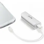 Celly Li-Ion 2600mAh Tragbarer Lithium-Ionen-Akku Weiss