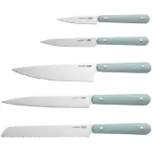 Berghoff Messerset Leo Line Slate Complete Grün (5-teilig)