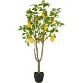 Creativ Green Kunstbaum "Zitrone" mit detailgetreuer Gestaltung