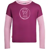 TROLLKIDS Longsleeve Preikestolen in plum | Gr.: 98