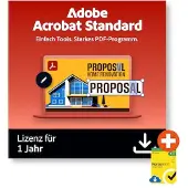 Adobe Acrobat Standard - Software - Desktop Publishing - Multilingual - Nur Lizenz Vollversion