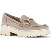 Gabor Damen Slipper & Loafer 25231-24 Farbe: Beige Größe: 36