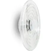 Tom Dixon Press Large Surface LED-Wand- und Deckenleuchte-Klar-mit LED (2700K)