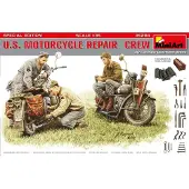 MiniArt U.S. Motocycle Repair Crew.Special Editi