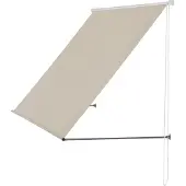 Pro-Tec [] Markise - 300 x 120 cm Sandfarben - Sonnenschutz Beschattung Terrasse Garten