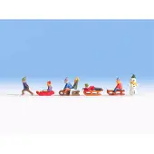 Noch Kinder im Schnee, TT (1:120), Mehrfarbig