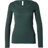 Hunkemoller Pyjama-Top Baumwolle Grün