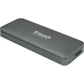 TooQ TQE-2281G, SSD-Gehäuse, M.2, PCI Express, USB Anschluss, Grau