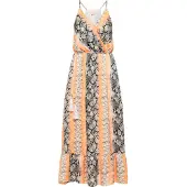 IZIA Robe maxi avec imprimé serpent gaya