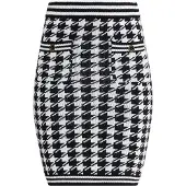 Faina jupe en tricot koosh
