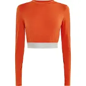 Mymo Langarm Damen orange