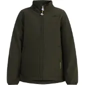 Schmuddelwedda Softshelljacke - recyceltes Material Mädchen dunkeloliv