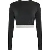 Mymo Langarm Damen schwarz
