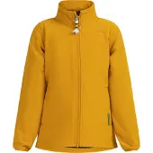 Schmuddelwedda Mädchen Softshelljacke - Recyceltes Material in Senf | Gr.: 104