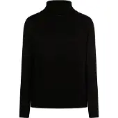 MO Rollkragenpullover Herren Schwarz