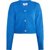 Mymo Strickcardigan Damen Himmelblau