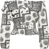 IZIA Blouse à Carmen gaya