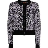 MyMo ROCKS Strickjacke Damen violett