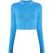 Mymo Gestreifte Zimmer Damen Himmelblau