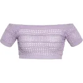 Mymo Spitze Damen Lavendel