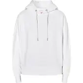 Mymo Kapuzenpullover Damen weiss