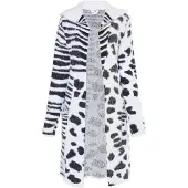 Mymo Strickcardigan Damen weiss