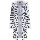 Mymo Strickcardigan Damen weiss