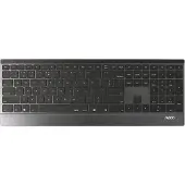 Rapoo E9500M, Volle Größe (100%), Kabellos, RF Wireless + Bluetooth, Mechanischer Switch, Schwarz