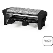 Livoo Raclette-grill für 2 personen, 350 w, schwarz DOC156N