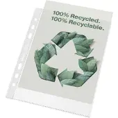 Esselte Lomme recycled 70my PP præg A5 (100)