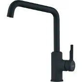 Franke Armatur URBAN mit Festauslauf in BLACK MATT / Küchenarmatur / Einhebelmischer