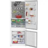 Beko Einbaukühlgefrierkombination "BCSA285K4SN", Energieeffizienz: E, weiß, Rechtsanschlag, wechselbar, Kühlschränke, Einbaukühlgefrierkombination, Topseller