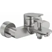 Duravit Wave eengreeps Badmengkraan opbouw RVS