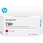 HP 738M DesignJet Druckerpatrone Magenta, 130 ml, DesignJet T850, T950 Drucker, Thermal Inkjet, Magenta, Singapur, 1 Stück(e)