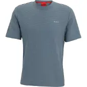 HUGO Herren - Austin Pyjama-Oberteil - Open Blue
