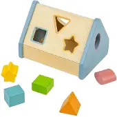 Bigjigs Formsortierhaus, 5-tlg.
